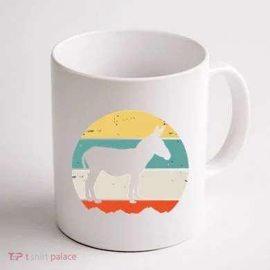 Donkey Funny Coffee Mug back