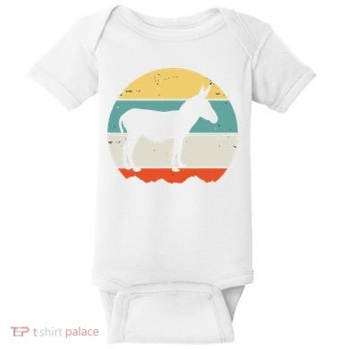 Donkey Funny Baby Bodysuit