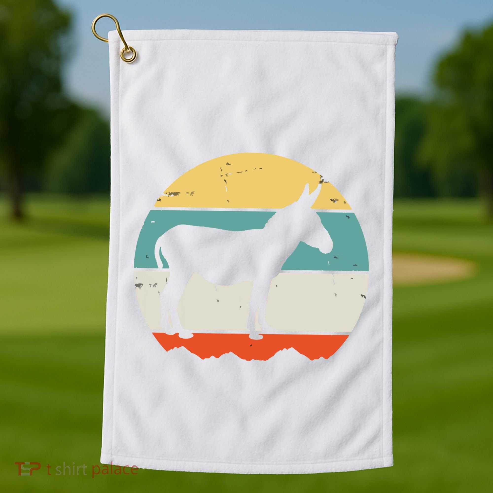 Donkey Funny Golf Towel