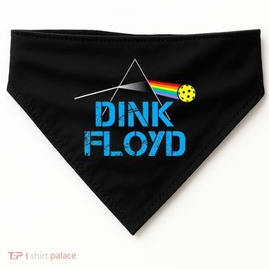 Dink Floyd Funny Pickleball Gift USA-Made Doggie Bandana