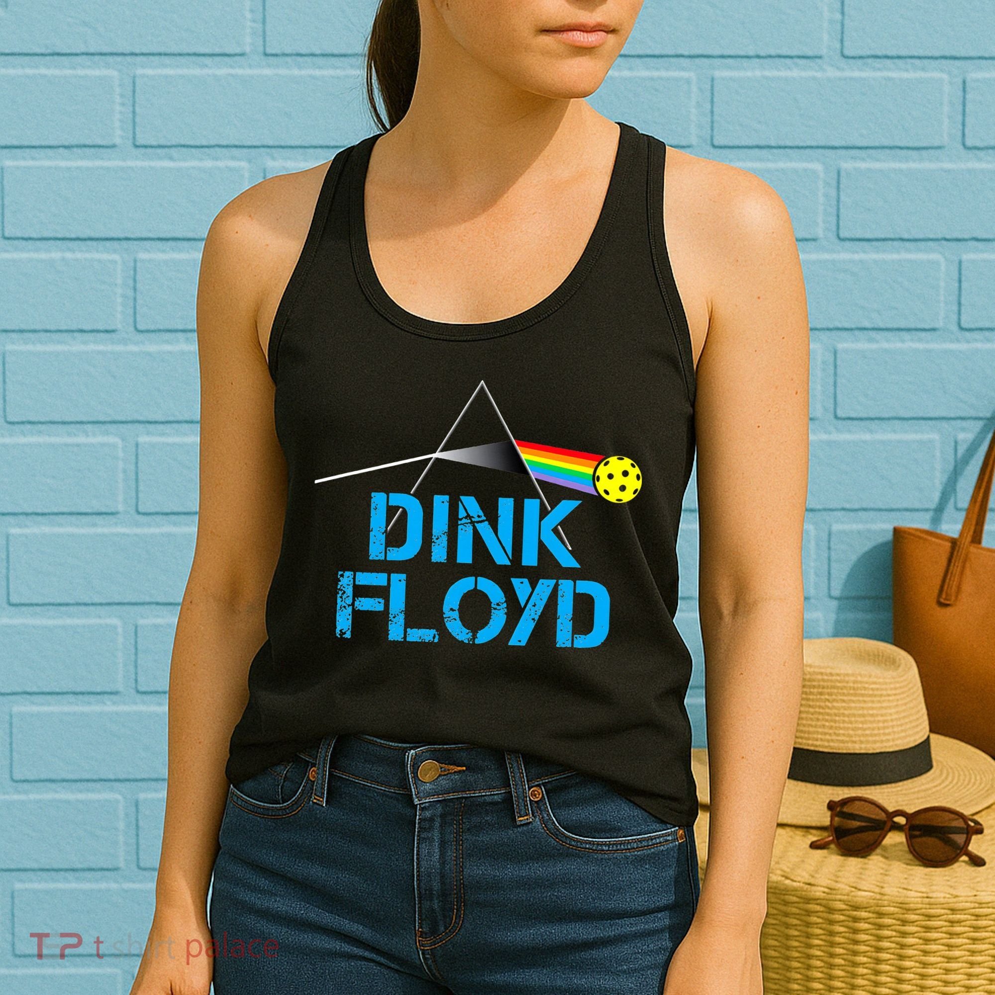 Dink Floyd Funny Pickleball Gift Women's Tank Top