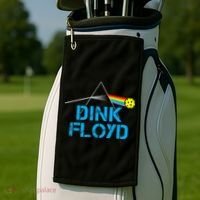 Dink Floyd Funny Pickleball Gift Golf Towel thumb 2