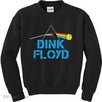Dink Floyd Funny Pickleball Gift Kids Sweatshirt thumb 0