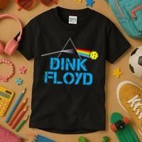 Dink Floyd Funny Pickleball Gift Kids T-Shirt thumb 3