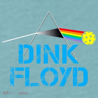 Dink Floyd Funny Pickleball Gift Sueded Cloud Jersey T-Shirt