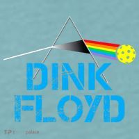 Dink Floyd Funny Pickleball Gift Sueded Cloud Jersey T-Shirt thumb 2