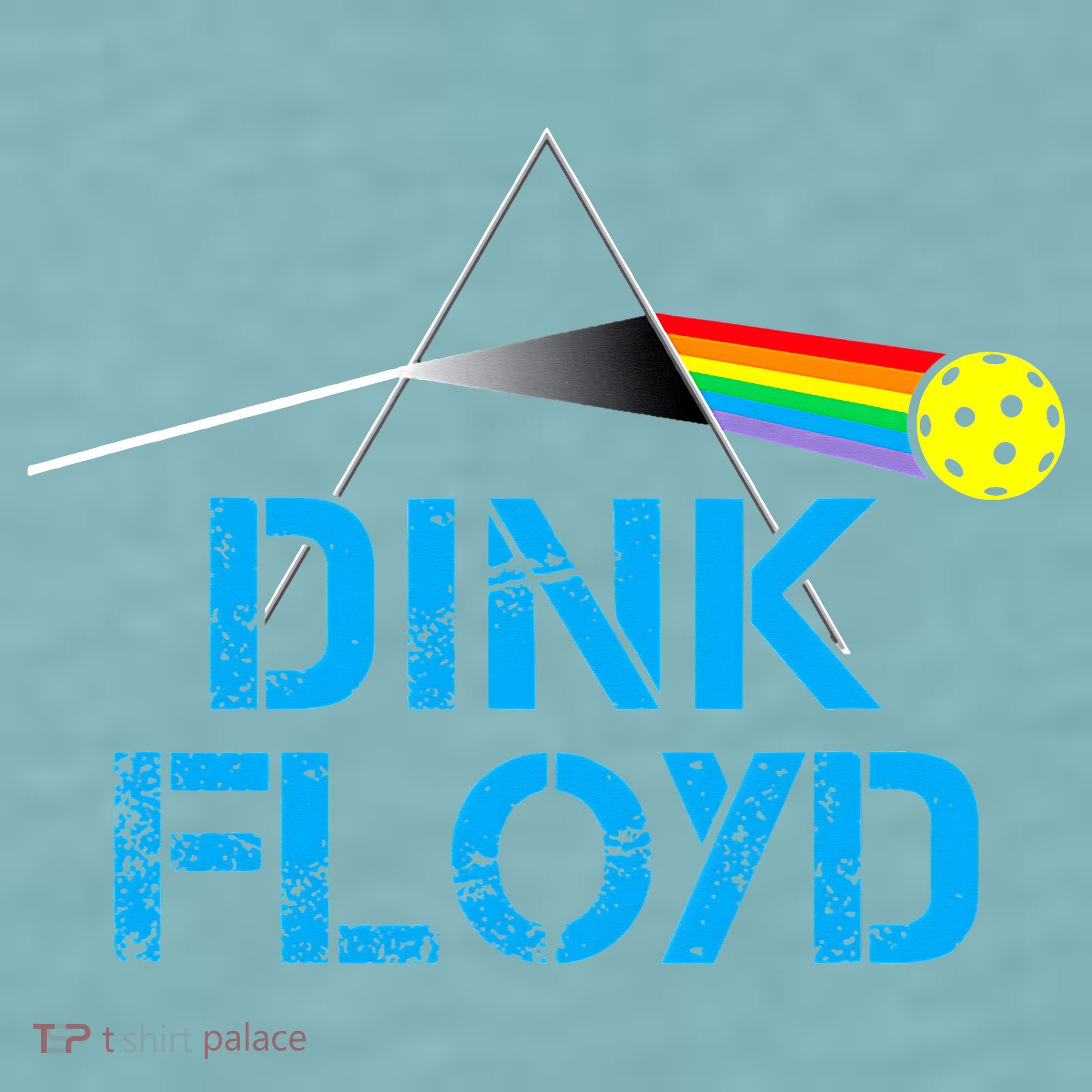 Dink Floyd Funny Pickleball Gift Sueded Cloud Jersey T-Shirt