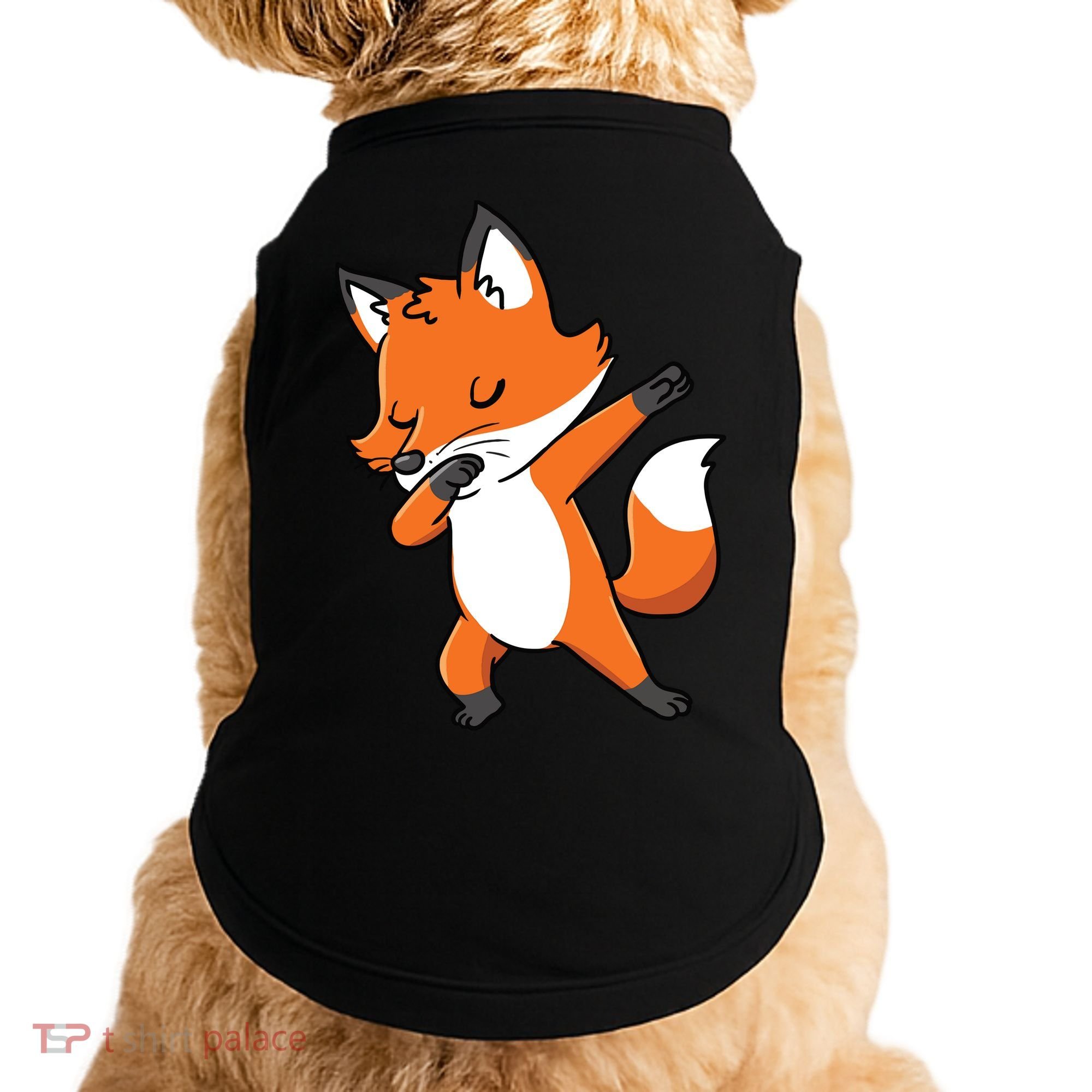 Dabbing Fox For Fox Lover Doggie Tank