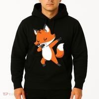 Dabbing Fox For Fox Lover Hoodie thumb 2