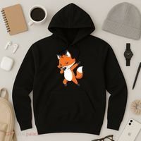 Dabbing Fox For Fox Lover Hoodie thumb 3