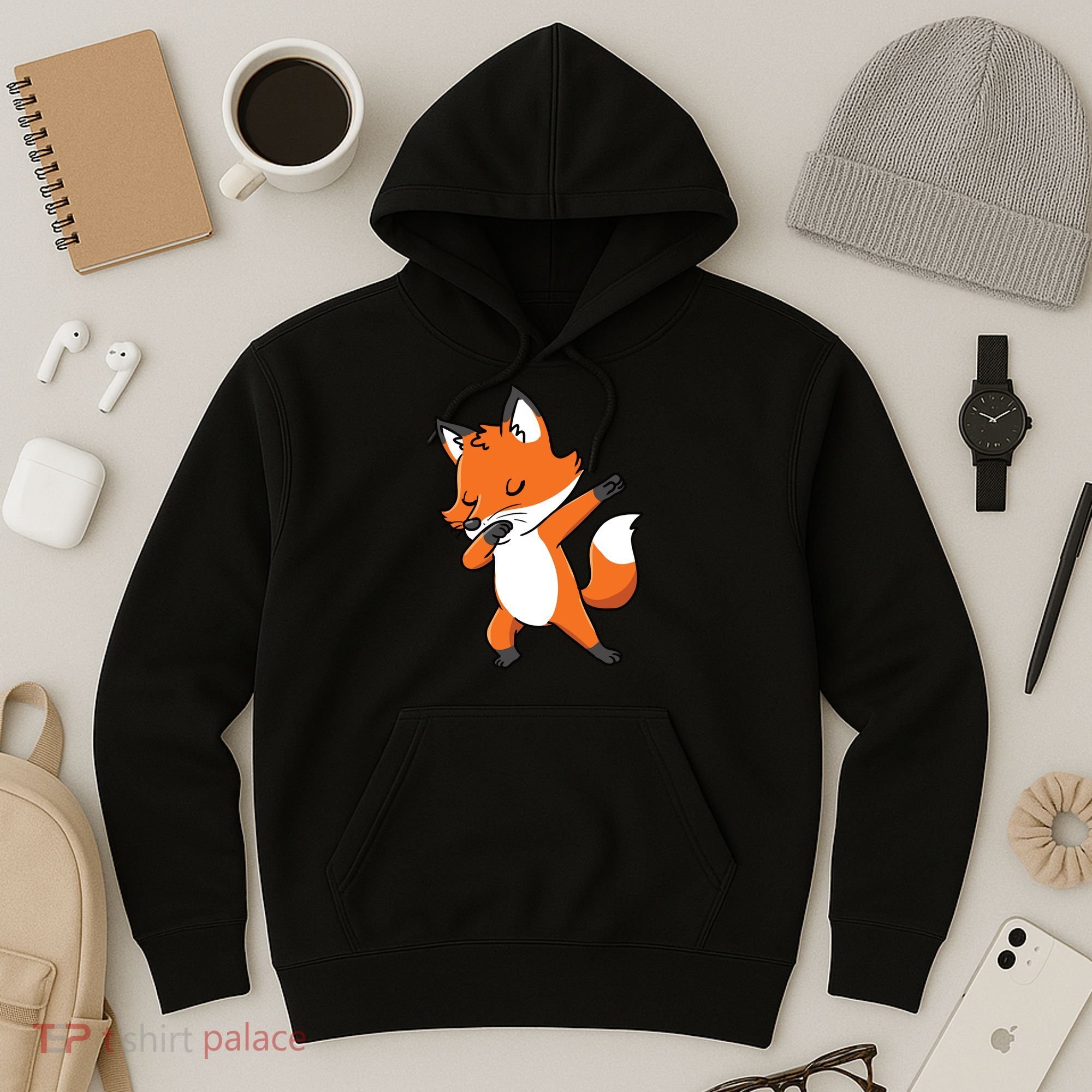 Dabbing Fox For Fox Lover Hoodie