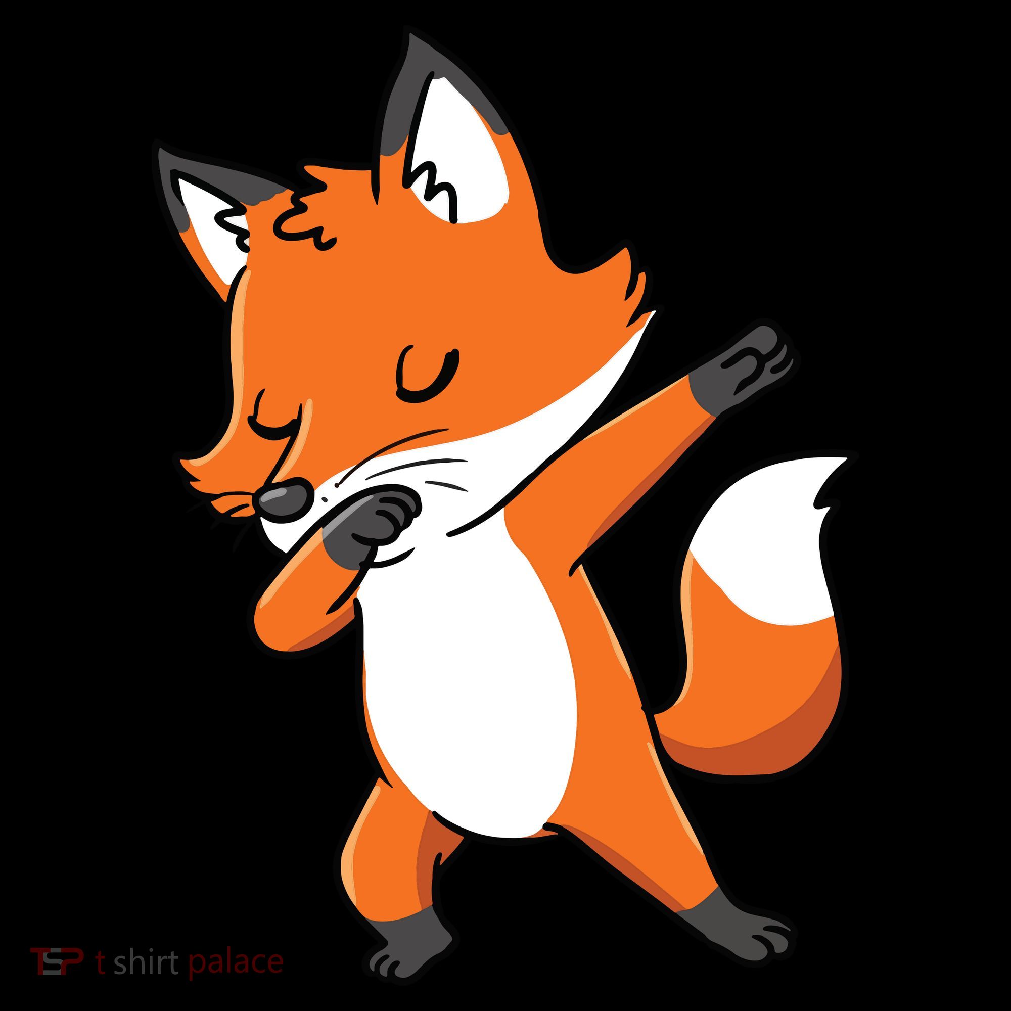 Dabbing Fox For Fox Lover Hoodie