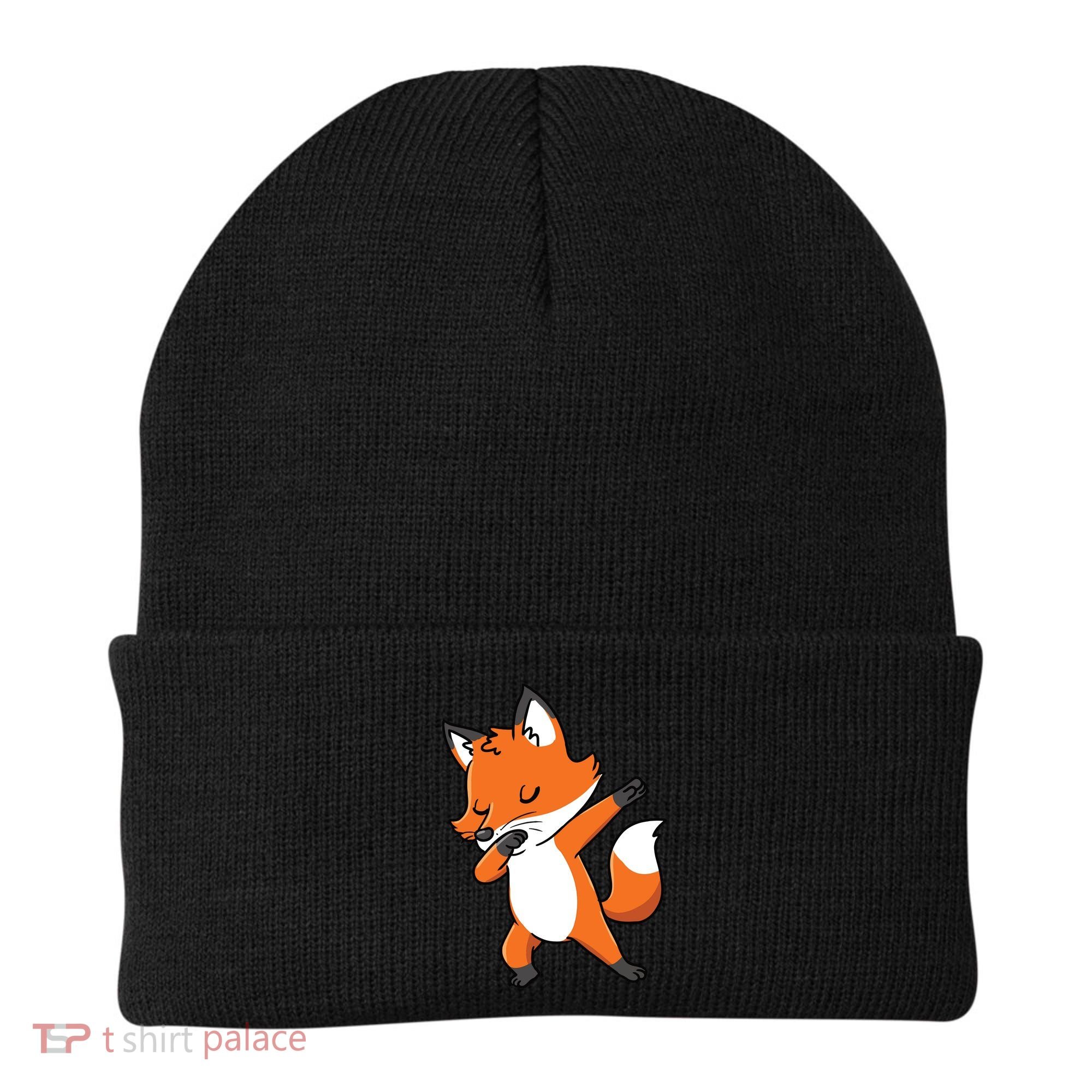 Dabbing Fox For Fox Lover Beanie