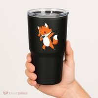 Dabbing Fox For Fox Lover Tumbler thumb 2