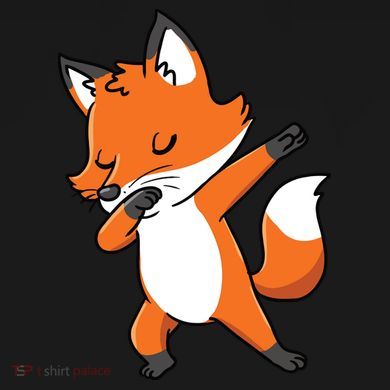 Dabbing Fox For Fox Lover Magnet