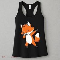 Dabbing Fox For Fox Lover Women's Tank Top thumb 3