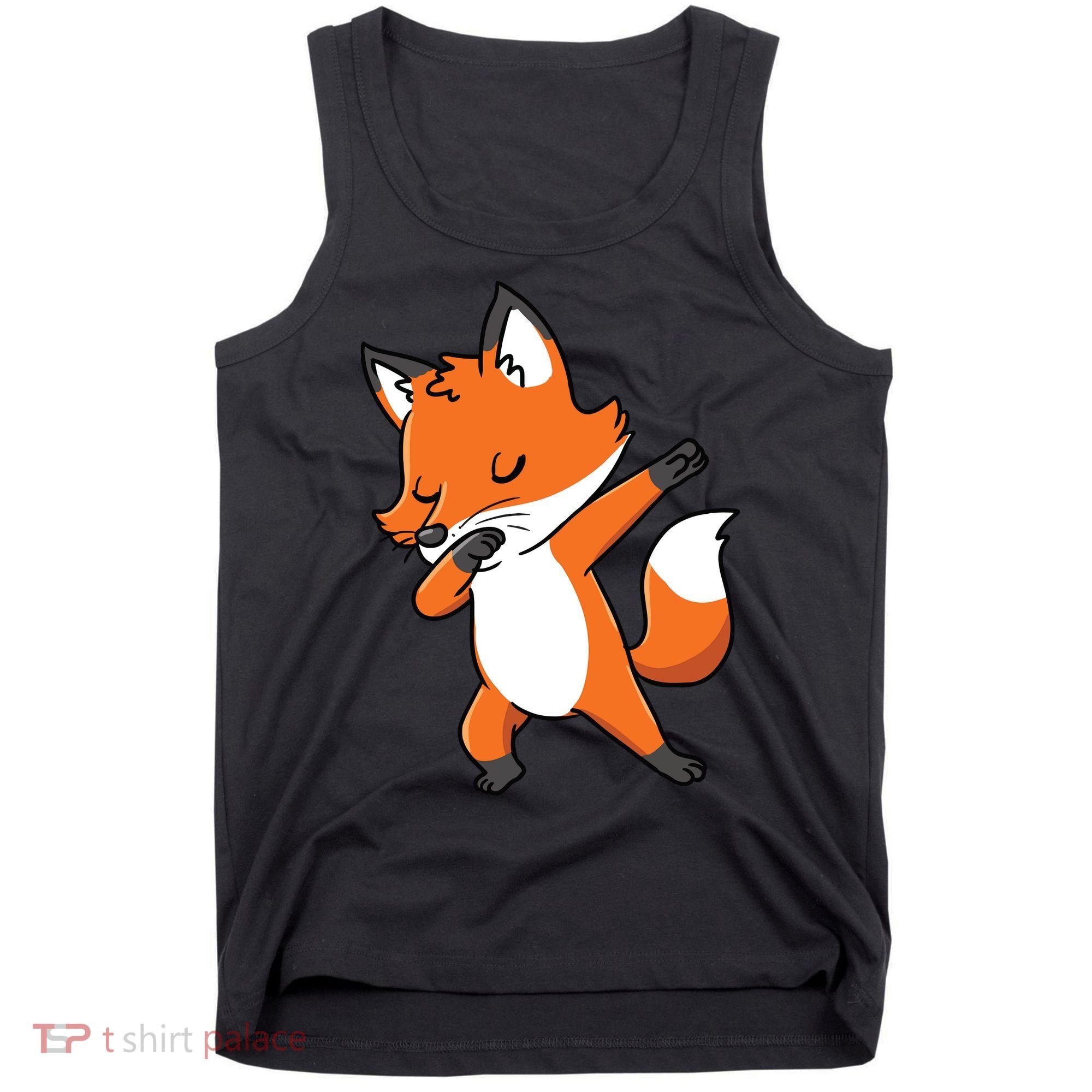 Dabbing Fox For Fox Lover Tank Top