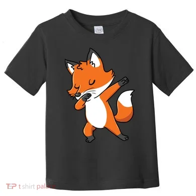 Dabbing Fox For Fox Lover Toddler T-Shirt