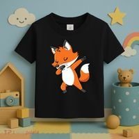Dabbing Fox For Fox Lover Toddler T-Shirt thumb 3