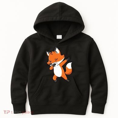 Dabbing Fox For Fox Lover Kids Hoodie