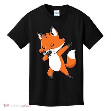 Dabbing Fox For Fox Lover Kids T-Shirt