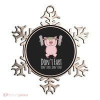 DonT Fart Funny Fitness Gym Workout Squats Ornament thumb 0
