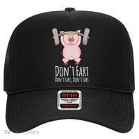 DonT Fart Funny Fitness Gym Workout Squats Hat thumb 0