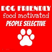 Dog Friendly Food Motivated People Selective Pet Dog Lover Santa Hat thumb 1