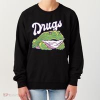 Drugs Frog Funny Women's Sweatshirt thumb 0