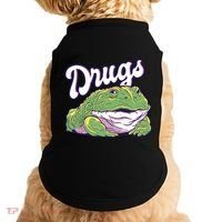 Drugs Frog Funny Doggie Tank thumb 0