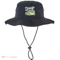 Drugs Frog Funny Bucket Hat thumb 0