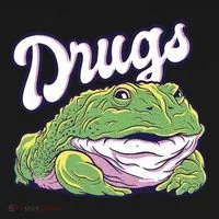 Drugs Frog Funny Bucket Hat thumb 4