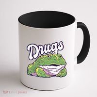 Drugs Frog Funny Coffee Mug thumb 1