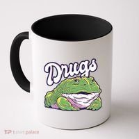 Drugs Frog Funny Coffee Mug thumb 0
