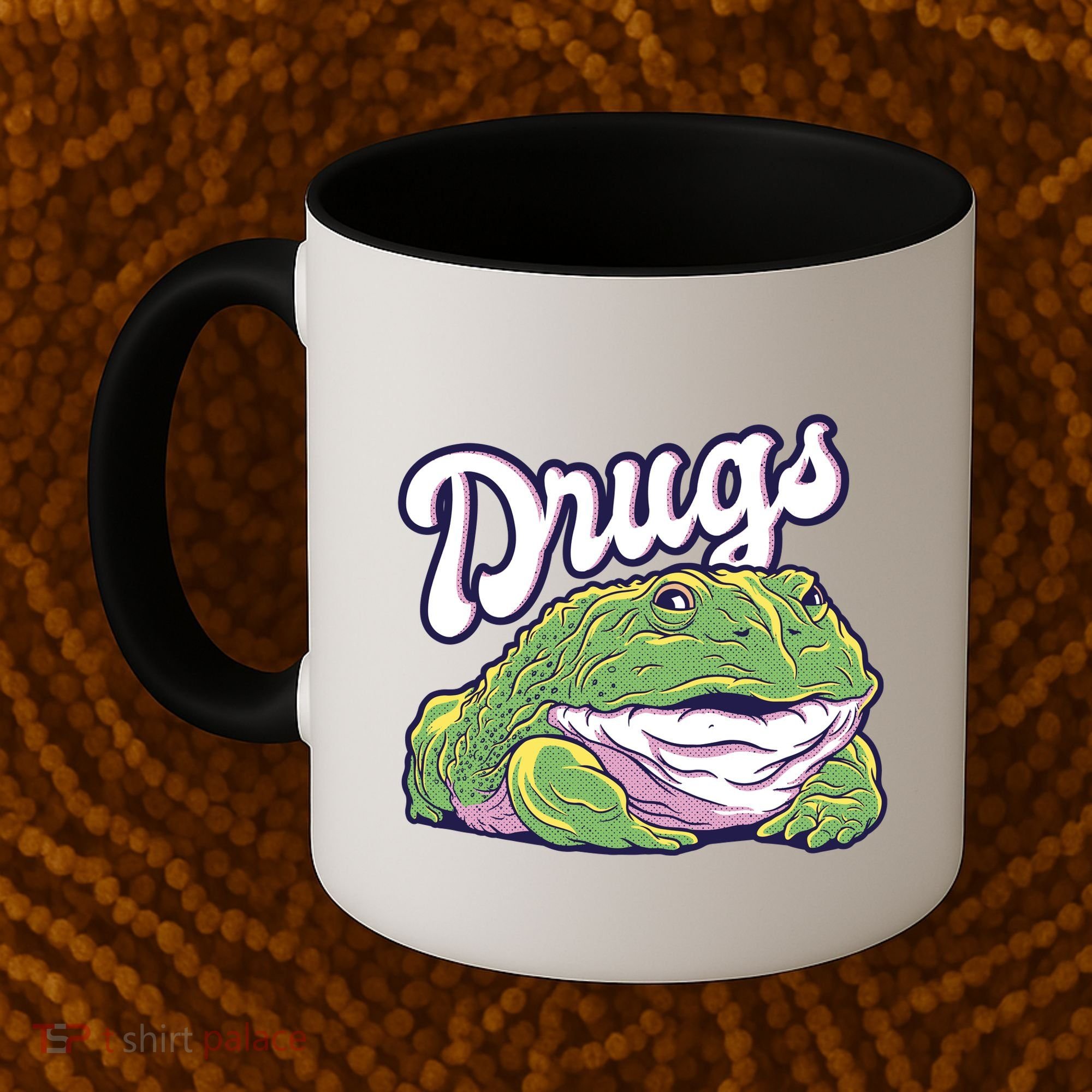 Drugs Frog Funny Coffee Mug