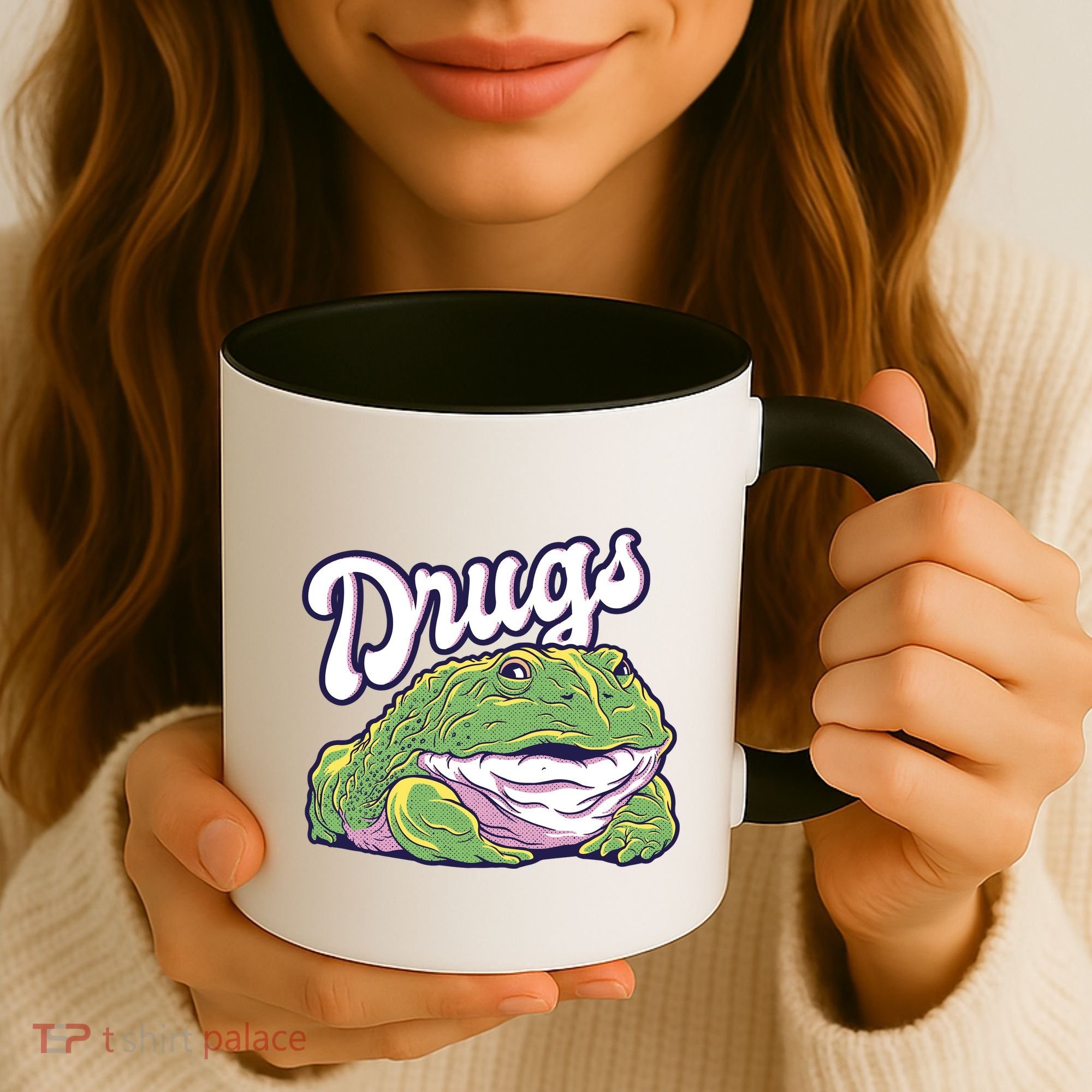 Drugs Frog Funny Coffee Mug