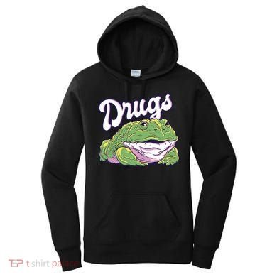 Drugs Frog Funny Women's Hoodie