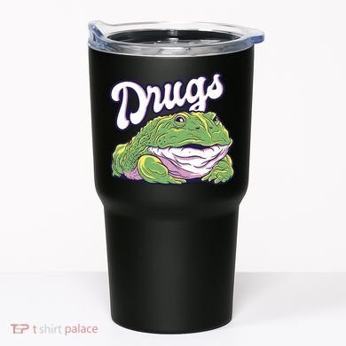 Drugs Frog Funny Tumbler