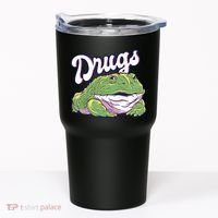 Drugs Frog Funny Tumbler thumb 0