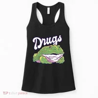 Drugs Frog Funny Women's Tank Top thumb 0