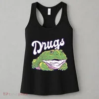 Drugs Frog Funny Women's Tank Top thumb 3