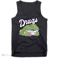 Drugs Frog Funny Tank Top thumb 0