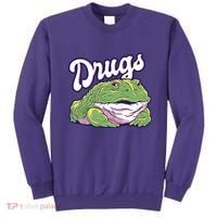 Drugs Frog Funny Sweatshirt thumb 0