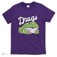 Drugs Frog Funny T-Shirt thumb 0