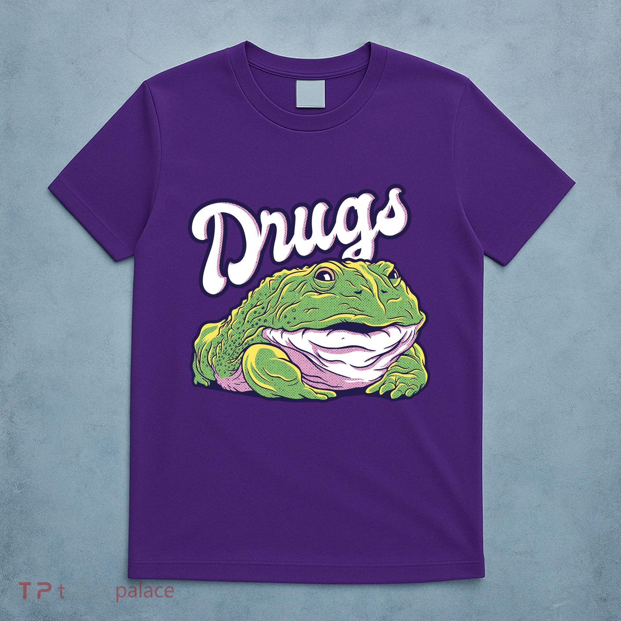 Drugs Frog Funny T-Shirt
