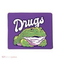 Drugs Frog Funny Mousepad thumb 0