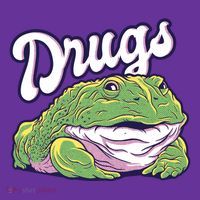 Drugs Frog Funny Mousepad thumb 1