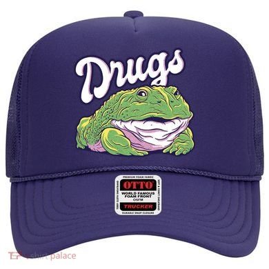 Drugs Frog Funny Hat