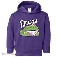Drugs Frog Funny Toddler Hoodie thumb 0