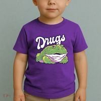 Drugs Frog Funny Toddler T-Shirt thumb 2